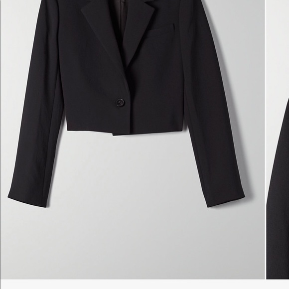 Sold black La Paz Babaton Blazer - Picture 2 of 3